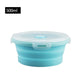 Myvit Silicone Collapsible Bento Lunch Box Food Storage Container Microwave Tableware Portable Household Outdoor Food box
