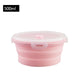 Myvit Silicone Collapsible Bento Lunch Box Food Storage Container Microwave Tableware Portable Household Outdoor Food box