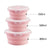 Myvit Silicone Collapsible Bento Lunch Box Food Storage Container Microwave Tableware Portable Household Outdoor Food box