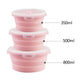 Myvit Silicone Collapsible Bento Lunch Box Food Storage Container Microwave Tableware Portable Household Outdoor Food box