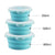 Myvit Silicone Collapsible Bento Lunch Box Food Storage Container Microwave Tableware Portable Household Outdoor Food box