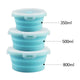 Myvit Silicone Collapsible Bento Lunch Box Food Storage Container Microwave Tableware Portable Household Outdoor Food box