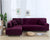 Needs Order 2 Pieces Sofa Cover for L Shaped Sectional Corner Chaise Longue Sofa Stretch Living Room Couch Cover Slipcovers