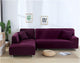 Needs Order 2 Pieces Sofa Cover for L Shaped Sectional Corner Chaise Longue Sofa Stretch Living Room Couch Cover Slipcovers