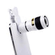 New 8X 12X Mobile Phone Camera Lens Zoom Telephoto Lens External Telescope with Universal Clip for Iphone Camera Lens Smartphone