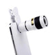 New 8X 12X Mobile Phone Camera Lens Zoom Telephoto Lens External Telescope with Universal Clip for Iphone Camera Lens Smartphone