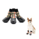 New Autumn Winter Outdoor Waterproof Dog Socks Anti Skid Small and Large Pet Shoes Dog Cotton Shoes Pets Supplies Size 0#-6#