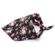 New Fashion Dog Bibs Neckerchief Pet Dog Bandana Collar Small Medium Large Dog Costume Flower Scarf Pet Adjustable Neck Tie