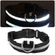 New USB Rechargeable Pet Dog LED Glow Collar Adjustable Puppy Dog Flashing Glowing Collar Night Safety Identity Dog Accessories