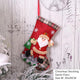 New Year Christmas Stocking Sack Xmas Gift Candy Bag Noel Christmas Decorations for Home Natal Navidad Sock Christmas Tree Decor