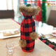 New Year Christmas Stocking Sack Xmas Gift Candy Bag Noel Christmas Decorations for Home Natal Navidad Sock Christmas Tree Decor