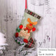 New Year Christmas Stocking Sack Xmas Gift Candy Bag Noel Christmas Decorations for Home Natal Navidad Sock Christmas Tree Decor