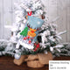 New Year Christmas Stocking Sack Xmas Gift Candy Bag Noel Christmas Decorations for Home Natal Navidad Sock Christmas Tree Decor