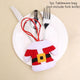 New Year Christmas Stocking Sack Xmas Gift Candy Bag Noel Christmas Decorations for Home Natal Navidad Sock Christmas Tree Decor
