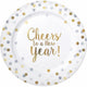 New Years Premium Plastic Dinner PlateNew Years Premium Plastic Dinner Plate