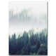 Nordic Decoration Forest Lanscape Wall Art Canvas Poster and Print Canvas Painting Decorative Picture for Living Room Home Decor