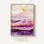 Nordic Sunrise Sunset canvas painting landscape posters and print unique decor wall art pictures for living room bedroom aisle
