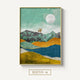 Nordic Sunrise Sunset canvas painting landscape posters and print unique decor wall art pictures for living room bedroom aisle
