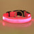 Nylon LED Pet Dog Collar Night Safety Flashing Glow In The Dark Dogs Leash Neck Band Luminous Fluorescent Collars Pets Supplies