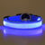 Nylon LED Pet Dog Collar Night Safety Flashing Glow In The Dark Dogs Leash Neck Band Luminous Fluorescent Collars Pets Supplies