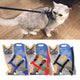 Nylon Pet Cat Chest Harness Leash Set Adjustable Kitten Chest Collar Rope Pet Harness Lead Belt Cat Walking Accessories 120cm