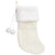 OurWarm Large Christmas Stocking Santa Claus Sock Plaid Burlap Gift Holder Christmas Tree Decoration New Year Gift Candy Bags