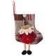 OurWarm Plaid Christmas Stocking New Year Gift Bag for Pet Dog Cat Christmas Goods Xmas Tree Hanging Ornaments navidad 2018
