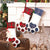 OurWarm Plaid Christmas Stocking New Year Gift Bag for Pet Dog Cat Christmas Goods Xmas Tree Hanging Ornaments navidad 2018