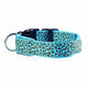 Pet Cat Dog Glow LED Collar Flashing Nylon Outdoor Night Safety Collars Pet Glowing Neck Belt for Small Large Dog Accessories