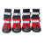 Pet Dog Reflective Dog Shoes Socks Winter Dog Boots Footwear Rain Wear Non-Slip Anti Skid Pet Shoes for Dogs Pitbull