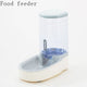 Petshy 3.8L Pet Cat Automatic Feeders Plastic Dog Water Bottle Large Capacity Food Water Dispenser Cats Dogs Feeding Bowls