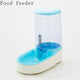 Petshy 3.8L Pet Cat Automatic Feeders Plastic Dog Water Bottle Large Capacity Food Water Dispenser Cats Dogs Feeding Bowls