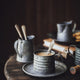 Photography Props Retro Drinkware Vintage Wrought Iron Vase Old Handle Cup Food Fruit Coffee Cup Home Kitchen