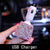 Pink Crystal Steering Wheel Covers Women Girls Car Decoration Interior Accessories Rhinestone Ashtray Crystal Diamond Tissue Box