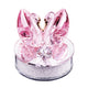 Pink Crystal Steering Wheel Covers Women Girls Car Decoration Interior Accessories Rhinestone Ashtray Crystal Diamond Tissue Box