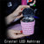 Pink Crystal Steering Wheel Covers Women Girls Car Decoration Interior Accessories Rhinestone Ashtray Crystal Diamond Tissue Box