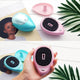 Portable Electric Ionic Hairbrush Mini Ion Vibration Hair Brush Comb Head Massager 666