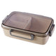 Portable Healthy Material Lunch Box Independent Lattice For Kids Bento Box Microwave Dinnerware Food Storage Container Foodbox