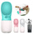 Portable Pet Dog Water Bottle Outdoor Travel Dog Cat Water Feeder Dispenser Drinking Bowl Cup For Puppy Small Large Dog Supplies