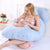 Pregnant Women Sleeping Support Pillow Cotton Pillowcase U Shape Maternity Pillows Pregnancy Side Sleeper Bedding Dropshipping