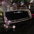 Purple Crystal Car Ornaments Decoration Rhinestone Steering Wheel Cover for Girls Car Ashtray Pendant Interior Car Accessories