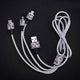 Purple Crystal Car Ornaments Decoration Rhinestone Steering Wheel Cover for Girls Car Ashtray Pendant Interior Car Accessories
