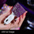 Purple Crystal Car Ornaments Decoration Rhinestone Steering Wheel Cover for Girls Car Ashtray Pendant Interior Car Accessories