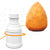 RASABOX - Arancini Maker Mold, 160 grams, Rice Ball Maker Mold, Homemade Stuffed Meat Baller Maker, Point / Round Shape