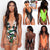 Sexy One Piece Swimsuit Women Bandage Swimwear Deep V Backless Padded Bra Swimsuit with Thighs Monokini Bathing Suit