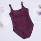 Sexy Plus Size Swimwear Women 2019 One Piece Swimsuit Black Retro Swimming Wear for Bathing Suits monokini maillot de bain femme