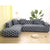 Sofa Cover Elastic for Living Room Corner Couch Cover  L-shape Sofa Slipcover  funda sofa Protect Furniture