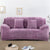Solid Color Plush Thicken Elastic Sofa Cover Universal Sectional Slipcover 1/2/3/4 seater Stretch Couch Cover for Living Room