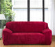 Solid Color Plush Thicken Elastic Sofa Cover Universal Sectional Slipcover 1/2/3/4 seater Stretch Couch Cover for Living Room