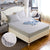 Solid Color Quilted Waterproof Mattress Cover Breathable Protector Separated Water Antibacterial Removable With Elastic Band